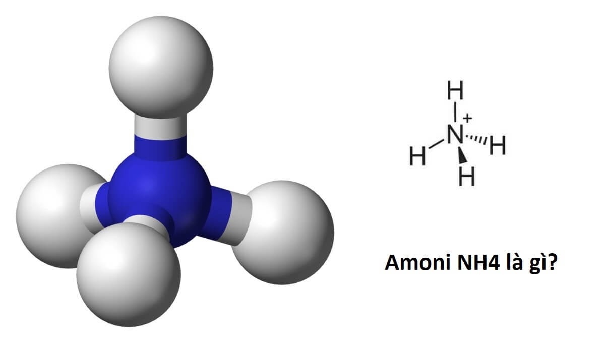  Amoni là gì? Tính chất, ứng dụng, cách xử lý amoni trong nước